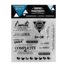 Tampon Clear Florilèges Design - Capsule Alter Ego Août  2017 - Alter Ego 