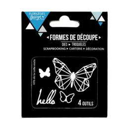 Dies Découpe Florilèges Design - Capsule Alter Ego Août 2017 - Hello Butterfly