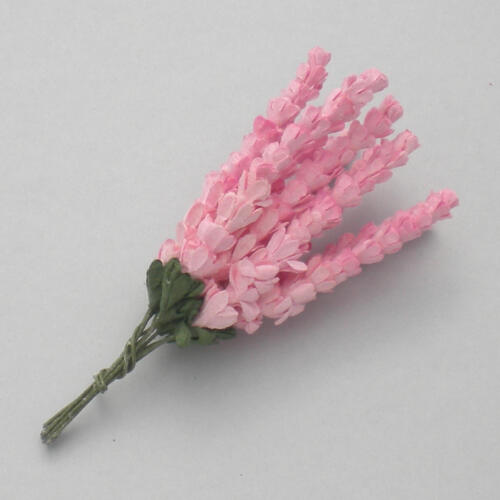 Fleurs en Papier - BRIN LAVANDE Rose Bonbons (x10)