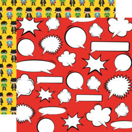 Comics - Echo Park - Super Hero Thought Bubbles