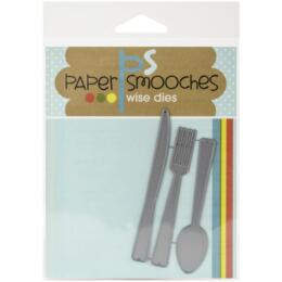 Dies Découpe Paper Smooches - Matrice découpe COUVERTS (x3) 