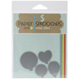 Dies Découpe Paper Smooches - Matrice découpe BALLONS (x4)