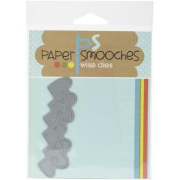 Dies Découpe Paper Smooches - Matrice découpe COEURS ENTRELACES
