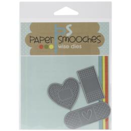 Dies Découpe Paper Smooches - Matrice découpe PANSEMENTS (x3)