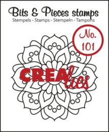 Tampon Clear Crealies - Mandala A 101