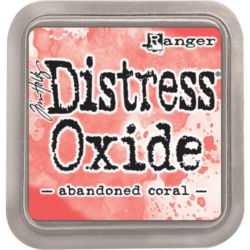 Encre Distress Oxide - ABANDONNED CORAL Ranger Ink by Tim Holtz