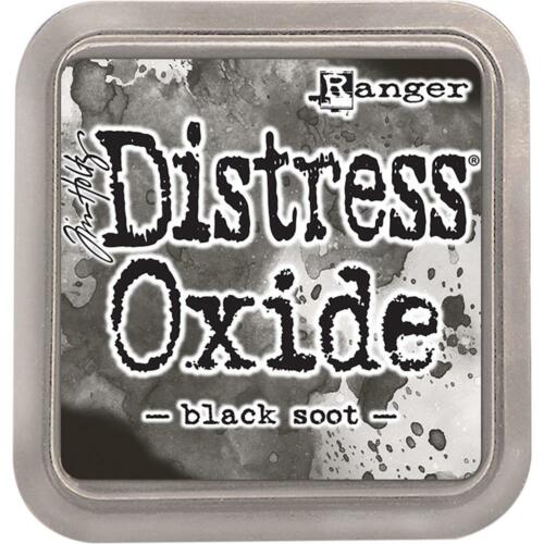 Encre Distress Oxide - BLACK SOOT Ranger Ink by Tim Holtz