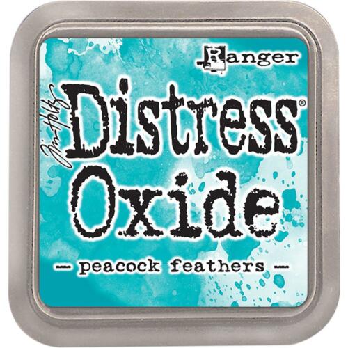 Encre Distress Oxide - PEACOCK FEATHERS Ranger Ink by Tim Holtz