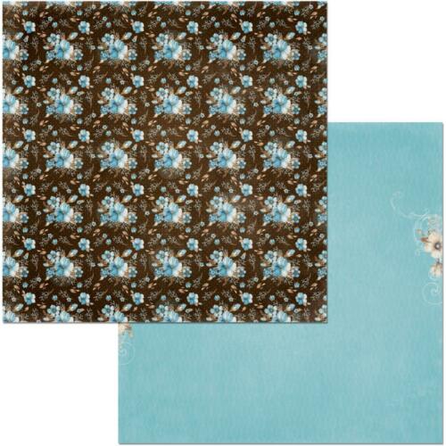  Bo Bunny Double Dot Scrapbooking Paper, 12 x 12, Licorice  Damask, 25 Piece : Office Products