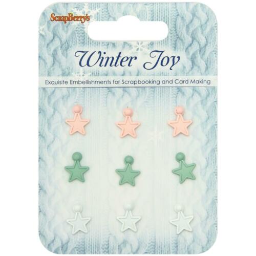 ScrapBerry's - Brads Avec Etoiles WINTER JOY
