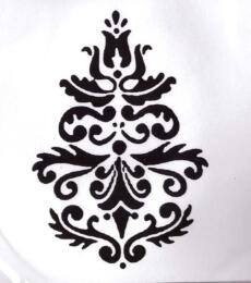 -30% Tampon Caoutchouc - BROCADE MEDALLION BLine Designs