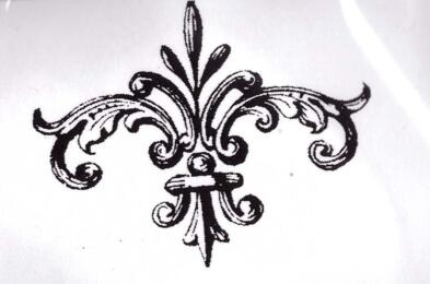 -30% Tampon Caoutchouc - CROWNED FLEURISH MED BLine Designs