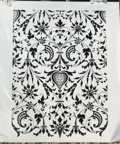 -30% Tampon Caoutchouc - HEART FLEURISH  BLine Designs