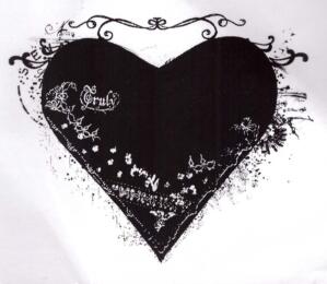 -30% Tampon Caoutchouc - HEART TRULY  BLine Designs