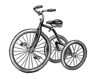 -30% Tampon Caoutchouc - TRICYCLE  BLine Designs