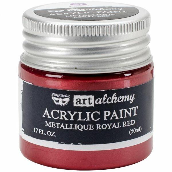 PM963088 Peinture Acrylique Métallique Art Alchemy ROYAL RED Prima  Marketing. Idéal pour le mixed média. - Vos loisirs 88