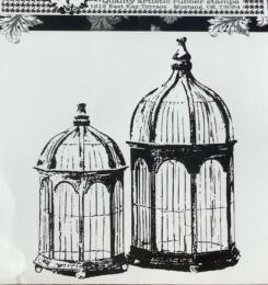 -30% Tampon Caoutchouc - GAZEBO BIRD CAGE -  BLine Designs
