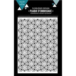 Plaque Embossage - Près des Etoiles - Florilèges Design