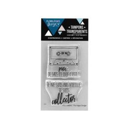Tampon Clear Florilèges Designs - Capsule Un Air d'Antan Janvier 2018 - Collector