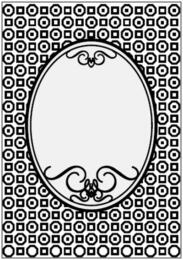 Plaque Embossage - BRADSHAW - Couture Creations