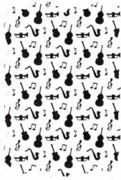 Plaque Embossage - MUSIC - Nellies Snellen