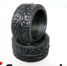 KS2820 - Pneus Arrières Gomme KS Compound Radial- SUPER SOFT pour RCP Track