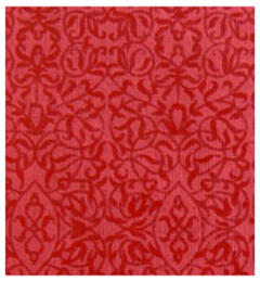 Papier Fantaisie 100% Coton - MINIATURE Rouge
