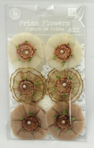 -30% Prima Marketing : Fleurs BRONTE BISQUE