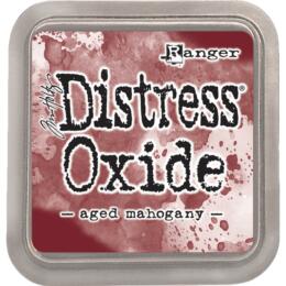 Encre Distress Oxide - AGED MAHOGANY Ranger Ink by Tim Holtz