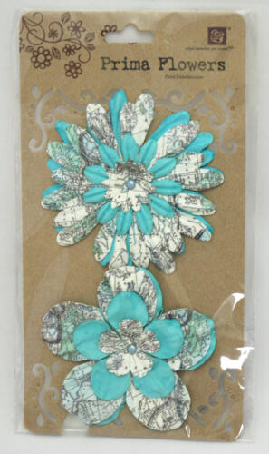 -30% Prima Marketing : Fleurs Marguerite PARADISE BLUE