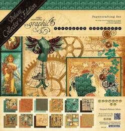 Graphic 45 - Pack Deluxe Collector's STEAMPUNK DEBUTANTE