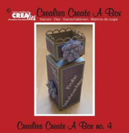 Dies Crealies - Matrice de Boite - Dies Create A Box N°04