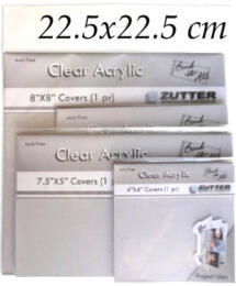 COUVERTURE Album - Bracket Transparent 22.5x22.5cm - Bind it All