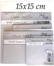 COUVERTURE Album - Bracket Transparent 15x15cm - Bind it All