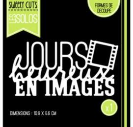 Dies Découpe Florilèges Design - Sweety Cuts JOURS HEUREUX 