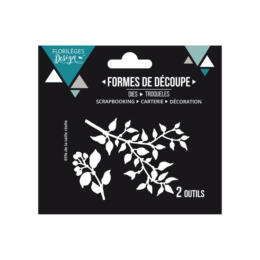 Dies Découpe Florilèges Design - DEUX FEUILLAGES