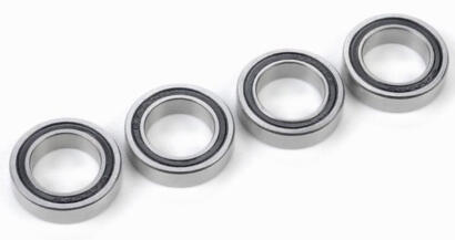 Roulements 3x6x2 - Flasque caoutchouc (x4)