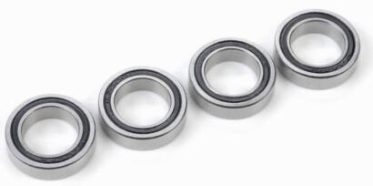 Roulements 6x13x5 - Flasque Caoutchouc (x4)