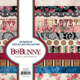 Paper Pad 15x15 - BoBunny LOVE and LACE