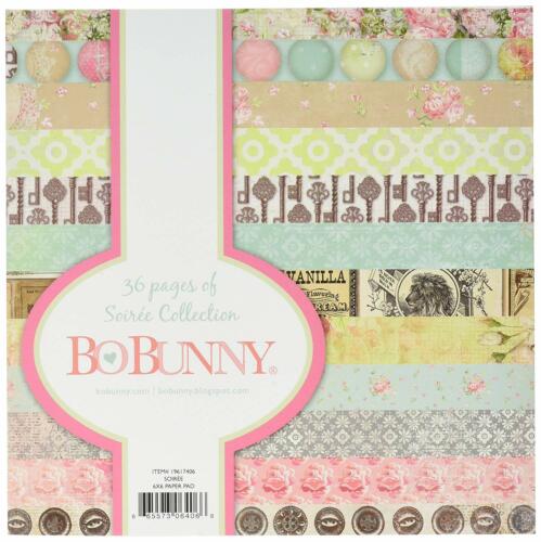 DESTOCKAGE - Paper Pad 15x15 - BoBunny SOIREE
