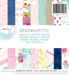 Paper Pad 15x15 - American Crafts - Dear Lizzy SERRENDIPITY