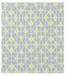 Papier Fantaisie 100% Coton - NEON Gris/Jaune