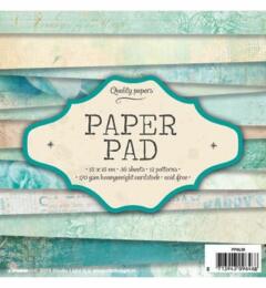 Paper Pad 15x15 - Studio Light - Vintage Bleu