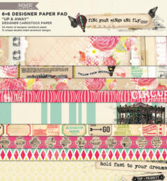 DESTOCKAGE - Paper Pad 15x15 - MME  Up and Away