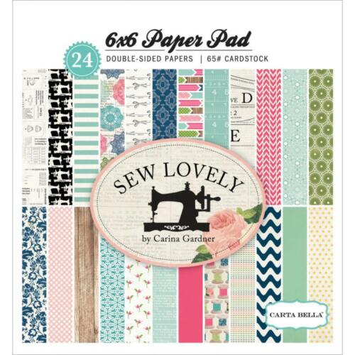 Paper Pad 15x15 - Carta Bella - SEW LOVELY