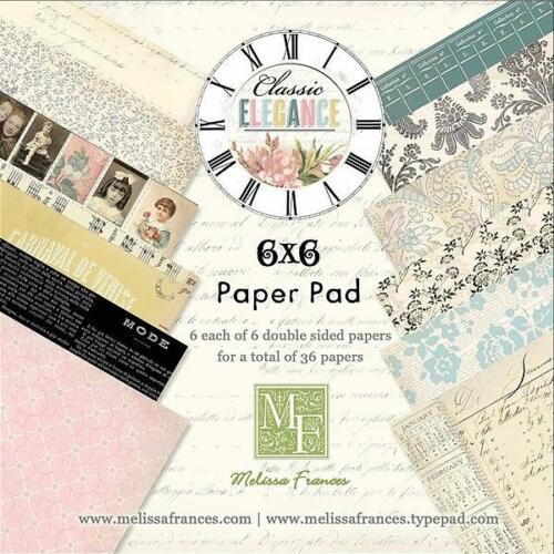 Paper Pad 15x15 - Melissa Frances - CLASSIC ELEGANCE