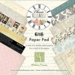 DESTOCKAGE - Paper Pad 15x15 - Melissa Frances - CLASSIC ELEGANCE