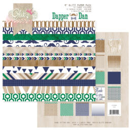 DESTOCKAGE - Paper Pad 15x15 - Glitz - DAPPER DAN