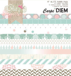 DESTOCKAGE - Paper Pad 15x15 - Glitz Designs - CARPE DIEM