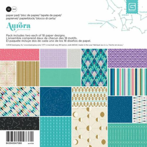 Paper Pad 15x15 - Basic Grey - AURORA